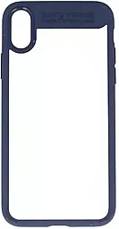 Чехол Baseus Suthin Case Autofocus для Apple iPhone X Dark blue (ARAPIPHX-SB15)