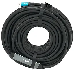 Видеокабель HDMI v2.0 4k 60hz 25m black (YT-HDMI(M) / (M)4KV2.0-25m) Merlion - фото Видеокабель HDMI v2.0 4k 60hz 25m black (YT-HDMI(M) / (M)4KV2.0-25m) Merlion