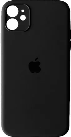 Чохол Silicone Case Full Camera для Apple iPhone 12  Black - фото 1