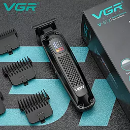 Тример VGR V-972 4 насадки LED Display - мініатюра 4 Тример VGR V-972 4 насадки LED Display - мініатюра 4
