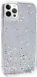 Чехол Epik Star Glitter Apple iPhone 12 Pro Max Clear