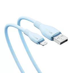 Кабель Baseus Pudding Series USB-A - Lightning 12w 2.4a 2м cable Blue - мініатюра 3 Кабель Baseus Pudding Series USB-A - Lightning 12w 2.4a 2м cable Blue - мініатюра 3