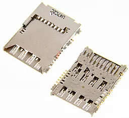 Роз'єм SIM-карти і карти пам'яті Samsung Galaxy Core 2 G355H / G360H / G361F/G388F / G389F / G530H / G531H / G900F / G903 / J100H / i9301 / N7505 / T365 - фото Роз'єм SIM-карти і карти пам'яті Samsung Galaxy Core 2 G355H / G360H / G361F/G388F / G389F / G530H / G531H / G900F / G903 / J100H / i9301 / N7505 / T365
