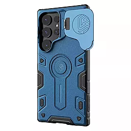 Чехол Nillkin Camshield Armor Prop для Samsung Galaxy S24 Ultra Blue - миниатюра 2