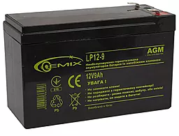 Аккумуляторная батарея Gemix 12V 9Ah (LP12-9)