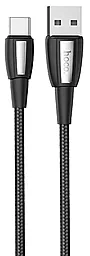 Кабель Hoco X39 Titan USB-A - Type-C 15w 3a 1м cable Black - фото Кабель Hoco X39 Titan USB-A - Type-C 15w 3a 1м cable Black
