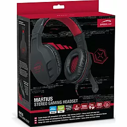 Наушники Speed Link MARTIUS Stereo Gaming Headset Black - миниатюра 4