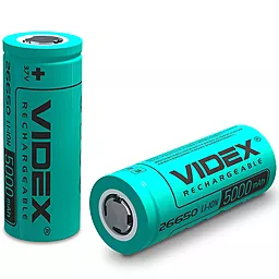 Аккумулятор Videx Li-ion 26650 (без защиты) 5000mAh 1шт