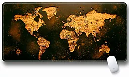 Коврик Voltronic Карта Мира 300x700 Brown/Orange (SJDT-16/20884)