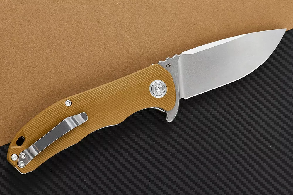 Нож CH Knives 3504 коричневый - фото 4