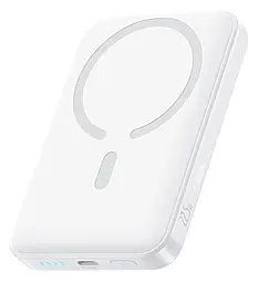 Повербанк Baseus EnerFill FM11 MagSafe Ultra-Mini Magnetic 10000mAh 22.5W Moon White - фото Повербанк Baseus EnerFill FM11 MagSafe Ultra-Mini Magnetic 10000mAh 22.5W Moon White