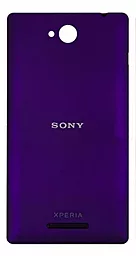 Задняя крышка корпуса Sony C2305 S39h Xperia C Violet - фото Задняя крышка корпуса Sony C2305 S39h Xperia C Violet