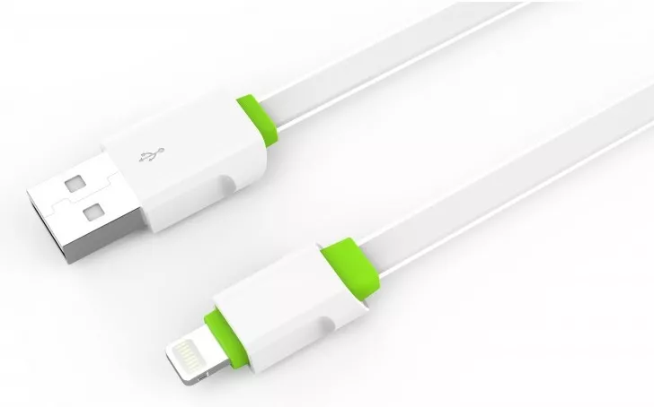 Кабель LDNio USB-A - Lightning 10.5w 2м cable White (LS01) - фото 2