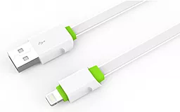 Кабель LDNio USB-A - Lightning 10.5w 2м cable White (LS01) - мініатюра 2 Кабель LDNio USB-A - Lightning 10.5w 2м cable White (LS01) - мініатюра 2