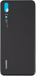 Задняя крышка корпуса Huawei P20 Original Black - фото Задняя крышка корпуса Huawei P20 Original Black