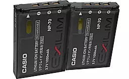 Аккумулятор для фотоаппарата Casio NP-70 (1050 mAh) - миниатюра 3