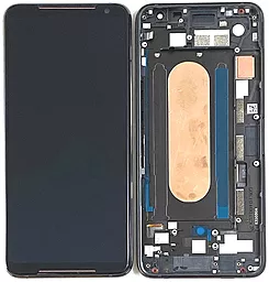 Дисплей Asus ROG Phone II ZS660KL (I001DA, I001DE, I001DC, I001DB, I001D) с тачскрином и рамкой, оригинал, Black