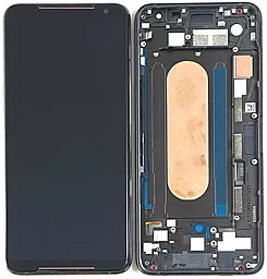 Дисплей Asus ROG Phone II ZS660KL (I001DA, I001DE, I001DC, I001DB, I001D) з тачскріном і рамкою, оригінал, Black - фото Дисплей Asus ROG Phone II ZS660KL (I001DA, I001DE, I001DC, I001DB, I001D) з тачскріном і рамкою, оригінал, Black