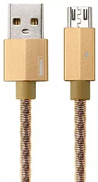 Кабель USB Remax Gefon micro USB Cable Gold (RC-110m)