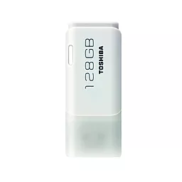 Флешка Toshiba USB 2.0 128GB U202 Hayabusa White (THN-U202W1280E4) - фото Флешка Toshiba USB 2.0 128GB U202 Hayabusa White (THN-U202W1280E4)