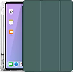 Чохол для планшету BeCover Soft TPU для Apple iPad Air 10.9" 2020, 2022, iPad Pro 11" 2018 Dark Green (705521) - фото Чохол для планшету BeCover Soft TPU для Apple iPad Air 10.9" 2020, 2022, iPad Pro 11" 2018 Dark Green (705521)