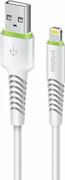 Кабель Intaleo CBFLEXL3 USB-A - Lightning 12w 2.4a 3м cable White (1283126487507) - фото Кабель Intaleo CBFLEXL3 USB-A - Lightning 12w 2.4a 3м cable White (1283126487507)