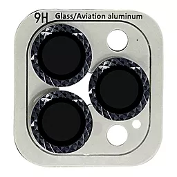 Защитное стекло Epik Metal Shine для Apple iPhone 12 Pro, iPhone 11 Pro, iPhone 11 Pro Max Black