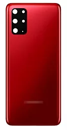 Задняя крышка корпуса Samsung Galaxy S20 Plus G985 со стеклом камеры Original Aura Red - фото Задняя крышка корпуса Samsung Galaxy S20 Plus G985 со стеклом камеры Original Aura Red