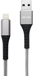 Кабель Walker C780 USB-A - Lightning 12w 2.4a 1м cableGrey - фото Кабель Walker C780 USB-A - Lightning 12w 2.4a 1м cableGrey