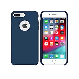 Чехол Intaleo Velvet Apple iPhone 8 Plus Blue (1283126484728)