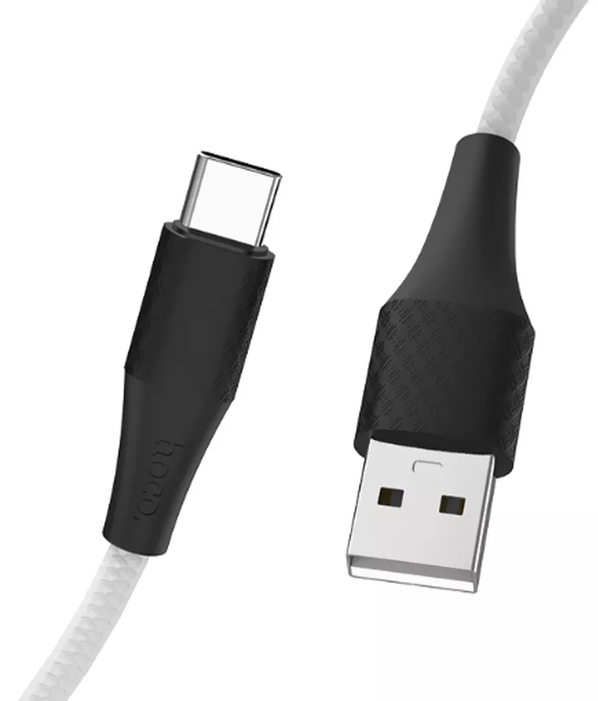 Кабель Hoco X32 Excellent For USB-A - Type-C 12w 2.4a 1м cable White - фото 1