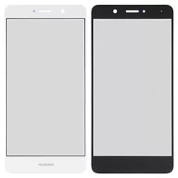 Корпусное стекло дисплея Huawei Enjoy 7 Plus, Nova Lite+, Y7 2017 (TRT-L21, TRT-LX1), Y7 Prime White