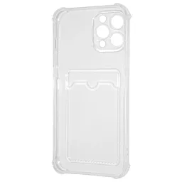 Чехол Wave Pocket Case для Apple iPhone 12 Pro Max Clear - миниатюра 2