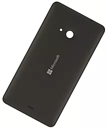 Задняя крышка корпуса Microsoft (Nokia) Lumia 535 (RM-1089 / RM-1090) Original   Black - миниатюра 2