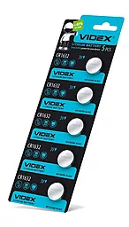 Батарейки Videx CR1632 1шт 3 V - мініатюра 2 Батарейки Videx CR1632 1шт 3 V - мініатюра 2
