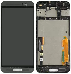 Дисплей HTC One M9 Plus с тачскрином и рамкой, Grey - фото Дисплей HTC One M9 Plus с тачскрином и рамкой, Grey