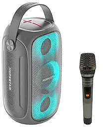 Колонки акустичні PARTY 200 MINI LED Gray - фото Колонки акустичні PARTY 200 MINI LED Gray