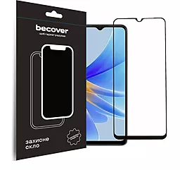 Защитное стекло BeCover для Oppo A17 / A17k 4G Black (709774)