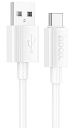Кабель Hoco X107 USB-A - Type-C 15w 3a 1м cable White - фото Кабель Hoco X107 USB-A - Type-C 15w 3a 1м cable White