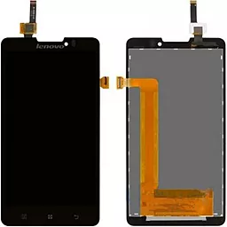 Дисплей Lenovo P780 з тачскріном, Black - фото Дисплей Lenovo P780 з тачскріном, Black
