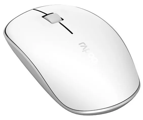 Компьютерная мышка Rapoo M200 Silent White - фото 1