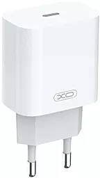 Сетевое зарядное устройство XO A829 20w PD USB-C home charger white