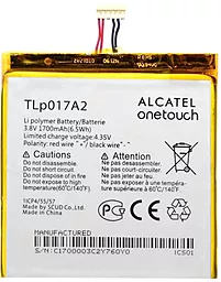 Аккумулятор Alcatel One Touch 6012X Idol Mini / TLp017A2 (1700 mAh)