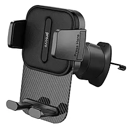 Держатель Proove Carbon Clamp Air Outlet Car Mount Black - фото Держатель Proove Carbon Clamp Air Outlet Car Mount Black