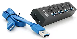 USB хаб EasyLife 4-in-1 black - фото USB хаб EasyLife 4-in-1 black