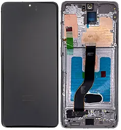 Дисплей Samsung Galaxy S20 Plus G985, S20 Plus 5G G986 з тачскріном і рамкою, (OLED), Cloud White - фото Дисплей Samsung Galaxy S20 Plus G985, S20 Plus 5G G986 з тачскріном і рамкою, (OLED), Cloud White