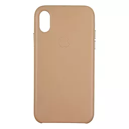 Чехол ArmorStandart Leather Case Apple iPhone XR Gold (OEM)