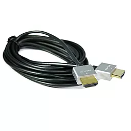 Видеокабель HDMI > HDMI, 3m, v1.4b, 36 AWG, Gold, PVC, Ultra-Slim (KBH1610) ExtraDigital - фото Видеокабель HDMI > HDMI, 3m, v1.4b, 36 AWG, Gold, PVC, Ultra-Slim (KBH1610) ExtraDigital