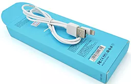 Кабель iKaku KSC-285 Pinneng USB-A - Lightning 12w 2.4a 1м cable White - фото Кабель iKaku KSC-285 Pinneng USB-A - Lightning 12w 2.4a 1м cable White