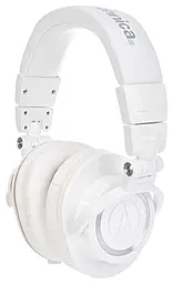 Наушники Audio-Technica ATH-M50X White - фото Наушники Audio-Technica ATH-M50X White